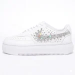 Nike Court Platform Glitter Borchie Strass