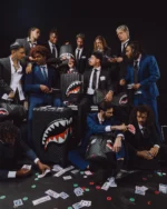 Sprayground Borsone Sharks In Paris Wtf Bubbly Black Check Duffle - immagine 4