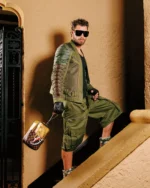 Sprayground Sharks In Paris Gold Drip Toiletry Brick - immagine 2