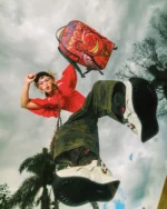 Sprayground Zaino Diablo Mural Fire Backpack - immagine 4