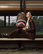 Sprayground Zaino Sharks In Paris Pyramid Backpack - immagine 8
