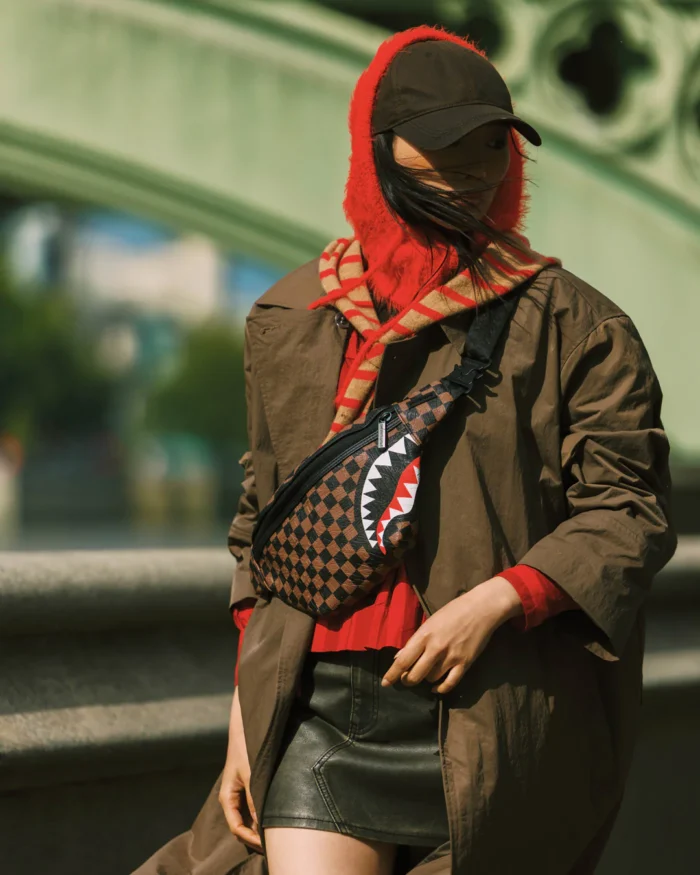 Marsupio Sprayground nero 3AM MIX UP V2 SAVVY CROSSBODY