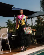 Sprayground Borsa Flowering Jungle Shark 2 Tote - immagine 4
