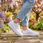 Platform Low Move Mono Pizzo Strass - immagine 2