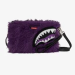 Sprayground Fur Cray Purp Crossover Clutch - immagine 3