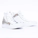 All Star Hi Wollstonecraft Mono White Pelle - immagine 3