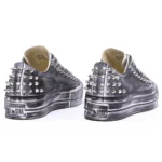 Platform Low White Dirty Borchie - immagine 3