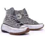 Platform Hike Hi Grey Full Studs Washed - immagine 3