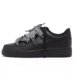 Nike Air Force One Black Double Rope Lanv