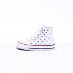 All Star hi White Strass Kid