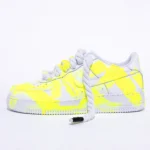 Nike Air Force One Paint Yellow Rope