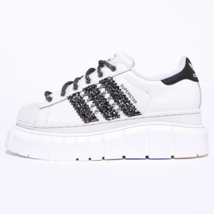 Adidas Superstar Crater Glitter Nero Borchie