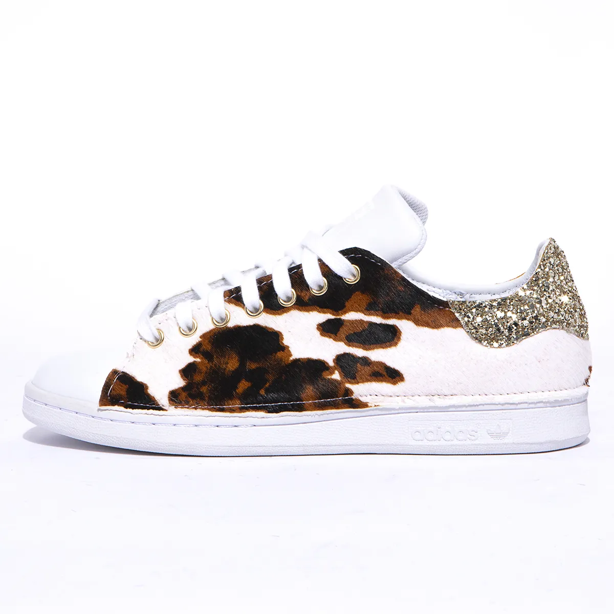 _43A4781 Adidas Stan Smith Mucca Animalier Glitter - immagine 1