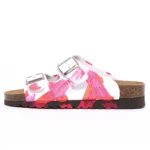 Grunland Stripes Platform Vernice Fuxia