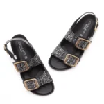 Grunland Stripes Laccio Nero Glitter