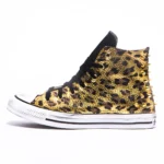 All Star hi Black Leo Reflex