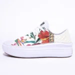 Platform Low White Move Stripe Paradiso