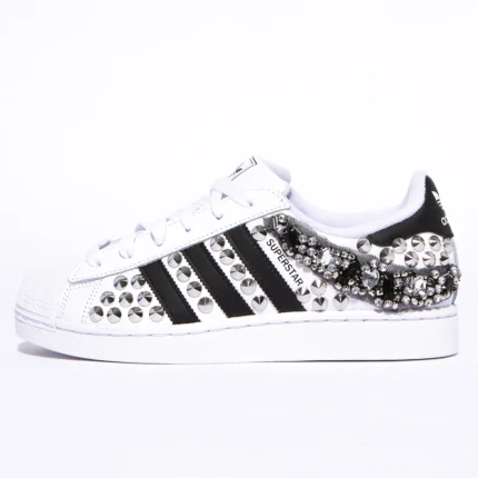 adidas gazelle silver green womens Adidas Superstar Personalizzate Punta Pizzo Black Glitter