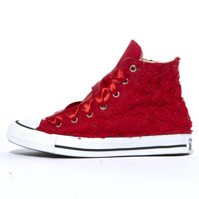 All Star Hi Pizzo Rose Rosse - immagine 1
