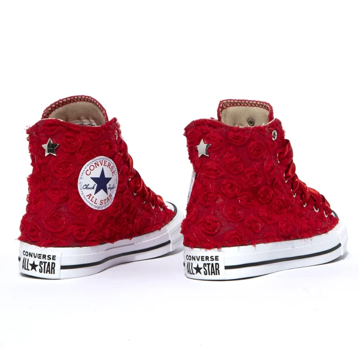 All Star Hi Pizzo Rose Rosse - immagine 3