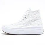 Platform Hi Move Pizzo Rose Bianche