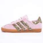 Adidas Gazelle Rosa Glitter Oro