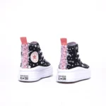 Platform Hi Move Black Strass Perle Kid - immagine 3