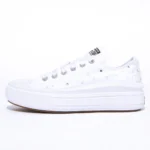 Platform Low Move Mono Strass Perle