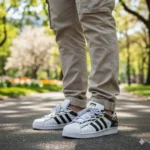 Adidas Superstar Camo Gold Zebra - immagine 2