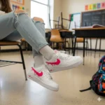 Nike Air Force One Cosplay Fuxia Drip - immagine 2