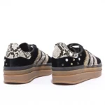 Adidas Gazelle Bold Triple Gold Snake - immagine 3