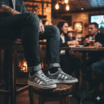 Adidas Campus Grey Dirty Borchie - 38 2/3, 44 2/3 - immagine 2
