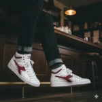 Diadora Game Hi Red Swoosh Studs - immagine 2