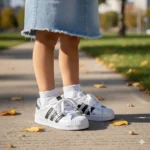 Adidas Superstar Black Dirty Studs Kid - immagine 2