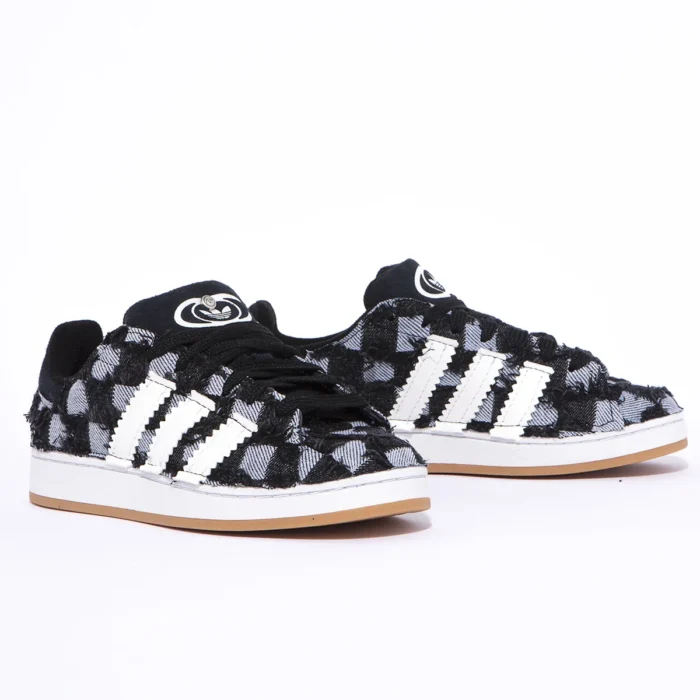 Adidas Campus Nero Ruined Denim - immagine 3