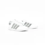 Adidas Stan Smith Glitter Argento Strass Kid