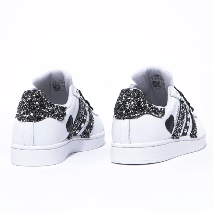 Adidas Superstar Glitter Heart Strass - immagine 2