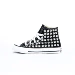 All Star Black Full Studs Kid