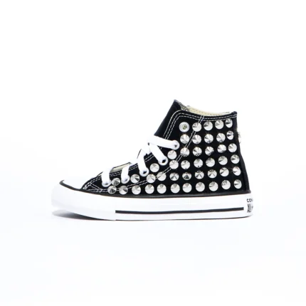 All Star Black Full Studs Kid