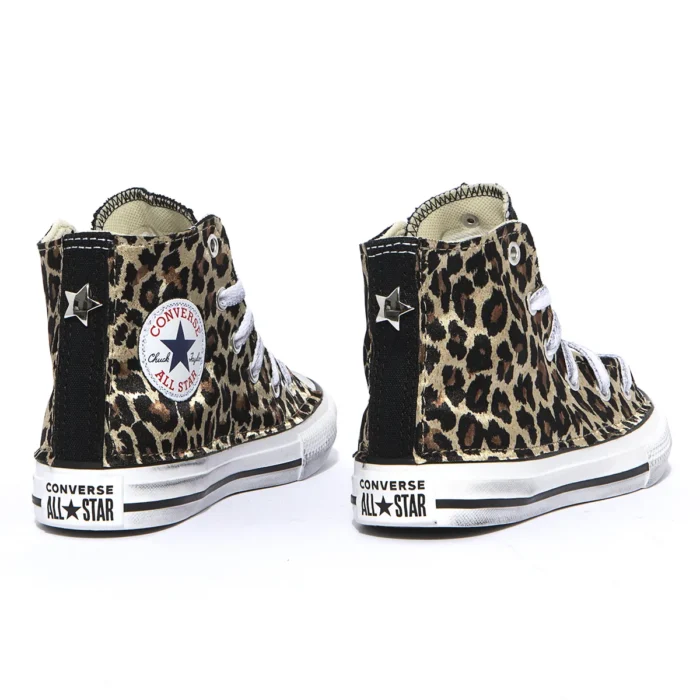 All Star Hi Leo Animalier Black Kid - immagine 3
