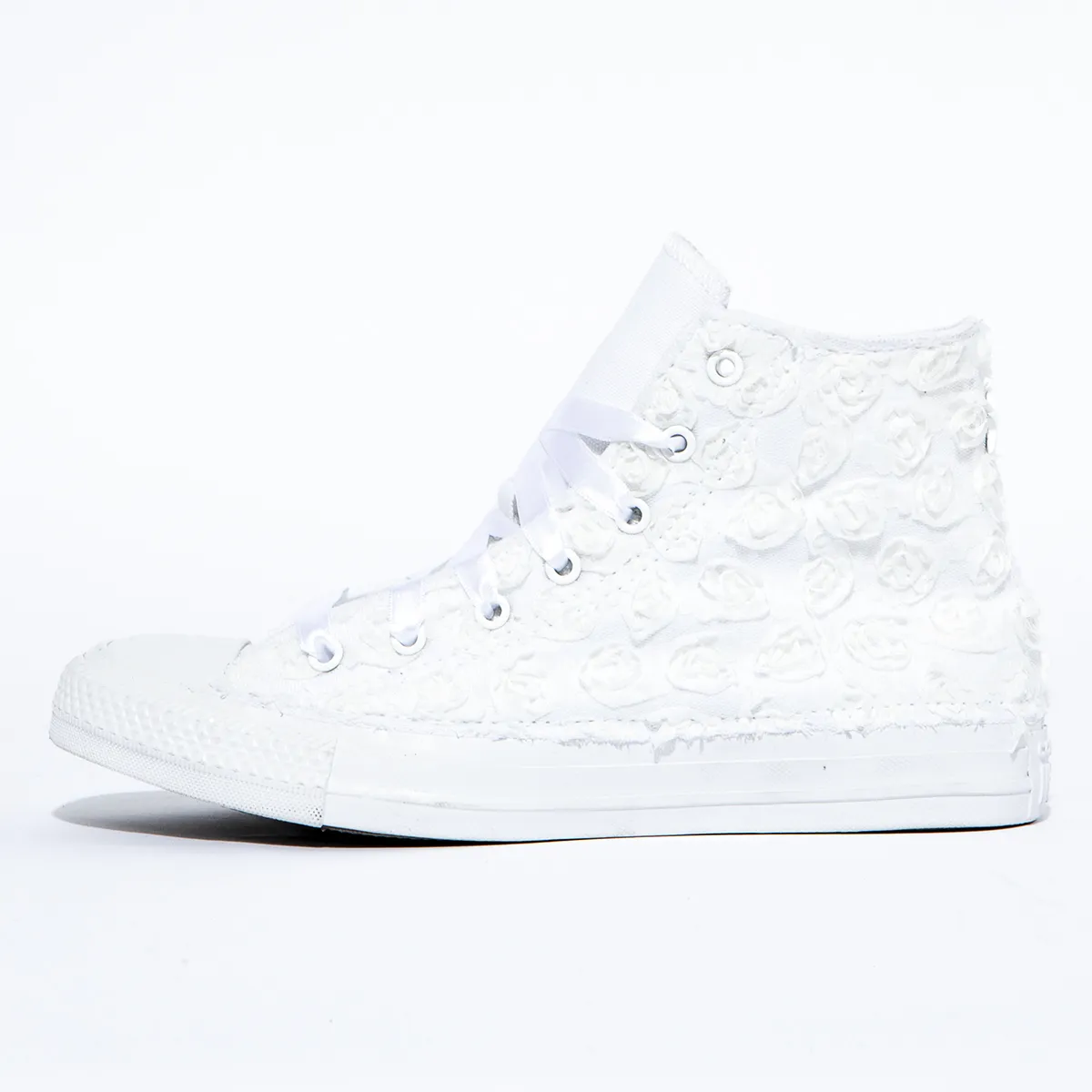 All Star Hi Pizzo Rose Rosse _43A7677 All Star Hi Pizzo Rose Bianche - immagine 1