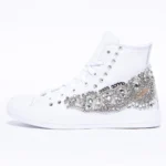 All Star Hi Wollstonecraft Mono White Pelle