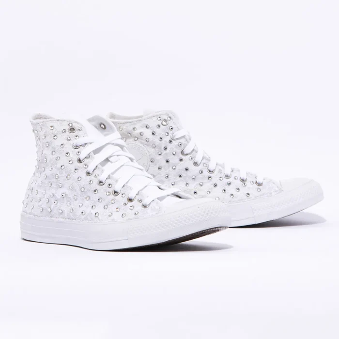 All Star hi Monocromo Pizzo Strass - immagine 2