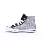 All star Hi Glitter Argento Star Kid