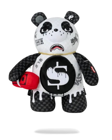 Sprayground Zaino Drippy Panda Moneybear Backpack