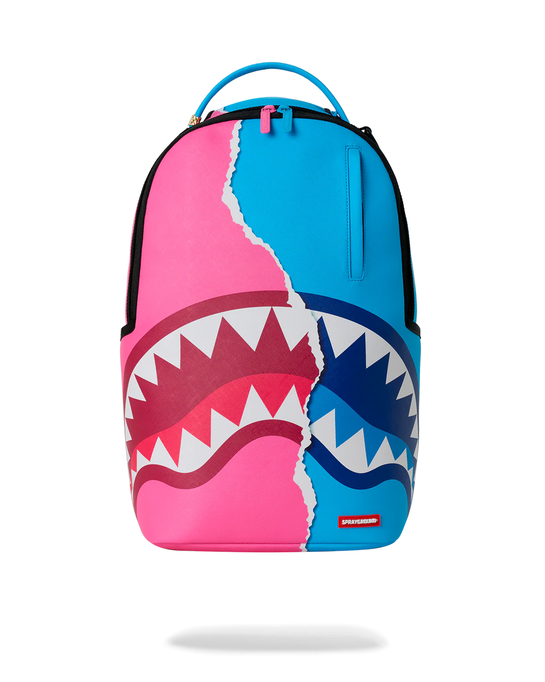 B8613_1 Sprayground Zaino Shark Central Cotton Candy Backpack - immagine 1