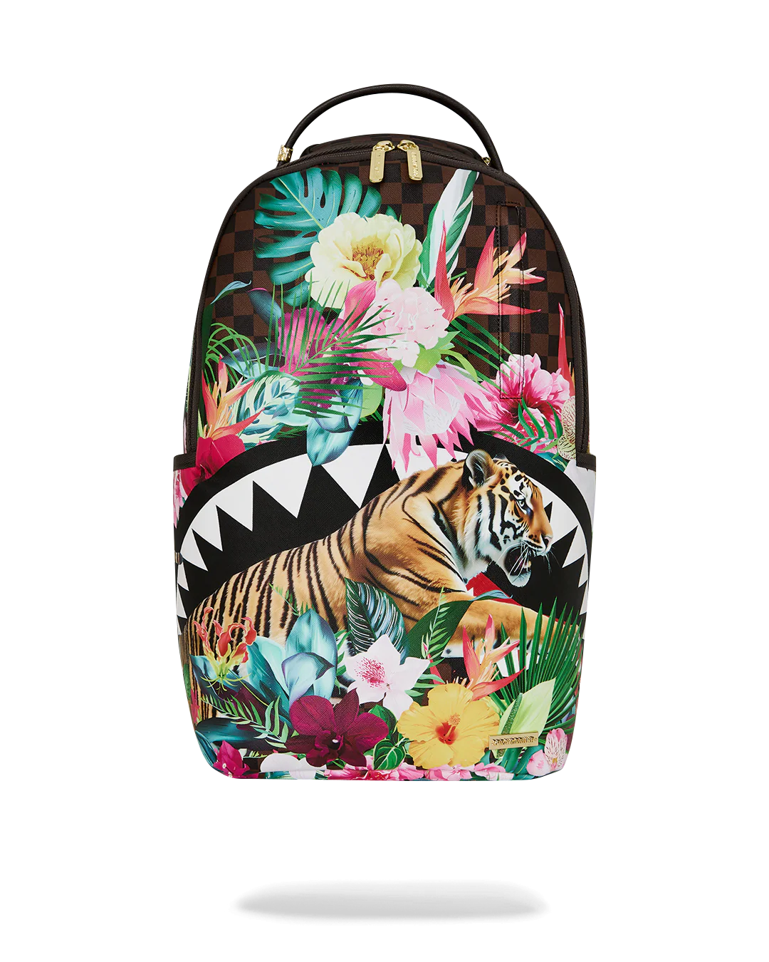 B8626_1 Sprayground Flowering Jungle Shark 2 Backpack - immagine 1