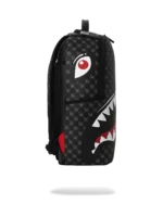 Sprayground Zaino Sharks In Paris Wtf Bubbly Black Check Backpack - immagine 5