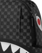 Sprayground Zaino Sharks In Paris Wtf Bubbly Black Check Backpack - immagine 12