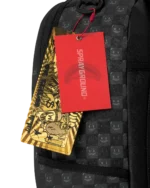 Sprayground Zaino Sharks In Paris Wtf Bubbly Black Check Backpack - immagine 16